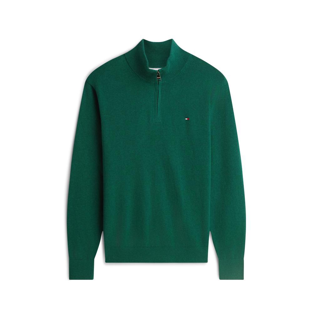 Tommy Hilfiger Cashmere Blend Zip Mock Sweater